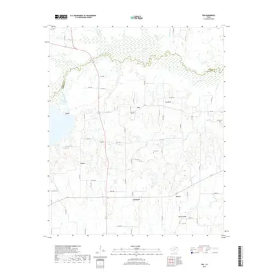 2019 Map of Tira, 2019 Print