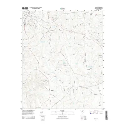 2014 Map of Tirzah, 2014 Print