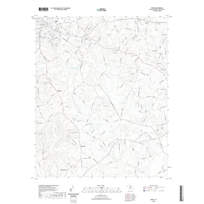 2020 Map of Tirzah, 2020 Print
