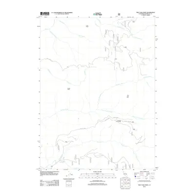 2012 Map of Tish Tang Point, 2012 Print