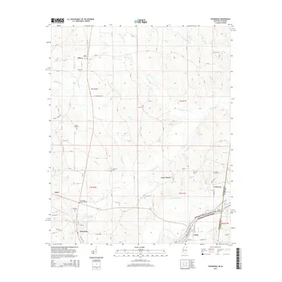 2015 Map of Tishomingo, 2015 Print