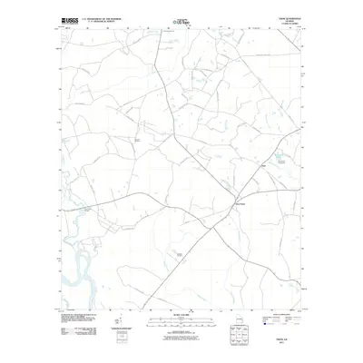 2011 Map of Tison, 2011 Print