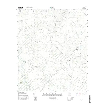 2017 Map of Tison, 2017 Print