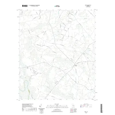 2020 Map of Tison, 2020 Print