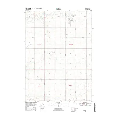 2015 Map of Titonka, 2015 Print