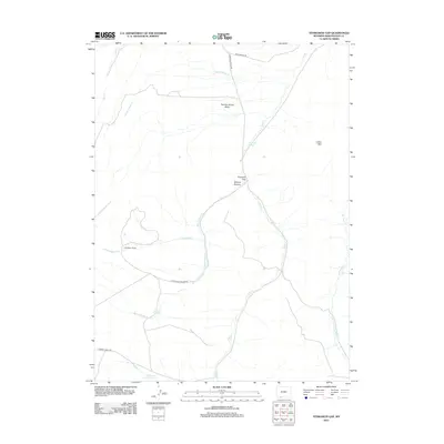 2012 Map of Titsworth Gap, 2012 Print