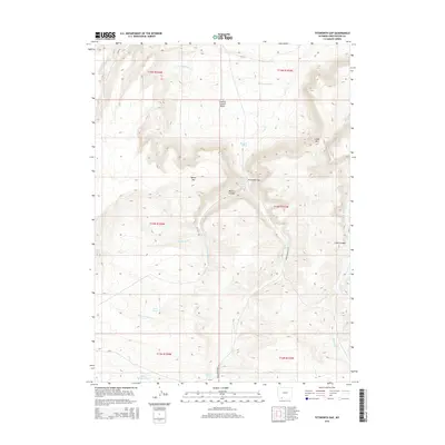 2015 Map of Titsworth Gap, 2015 Print