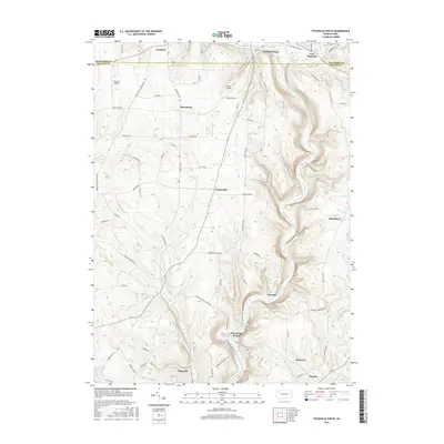2016 Map of Titusville South, 2016 Print