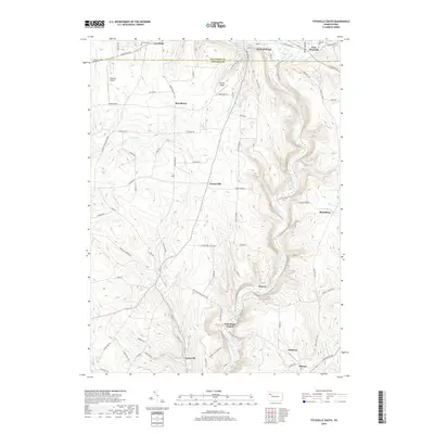 2019 Map of Titusville South, 2019 Print