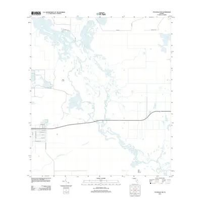 2012 Map of Titusville SW, 2012 Print