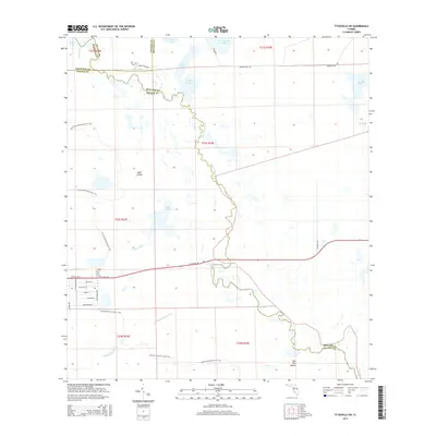 2015 Map of Titusville SW, 2015 Print