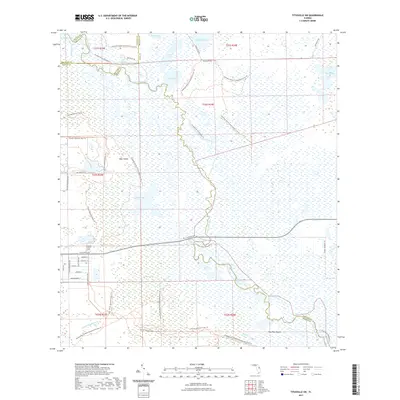 2021 Map of Titusville SW, 2021 Print