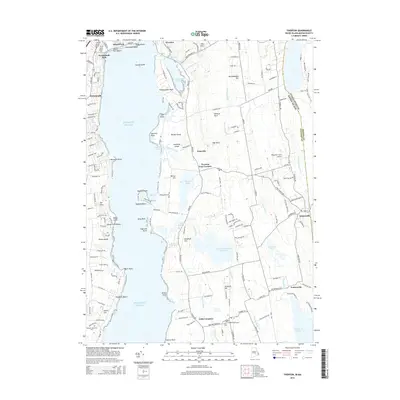 2015 Map of Tiverton, 2015 Print