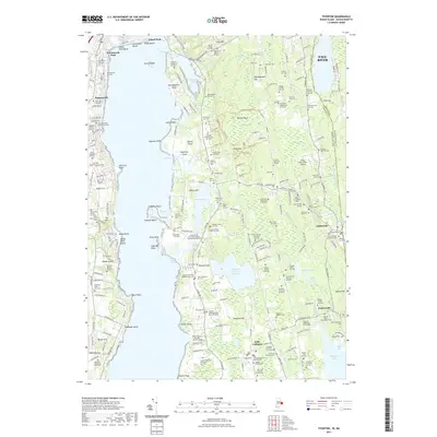2021 Map of Tiverton, 2021 Print