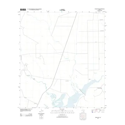 2013 Map of Tivoli SW, 2013 Print