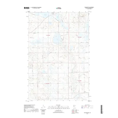 2019 Map of Toad Mountain, 2019 Print
