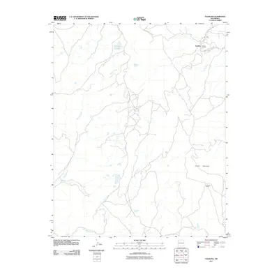 2011 Map of Toadlena, 2011 Print