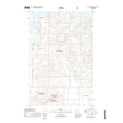 2017 Map of Tobacco Garden Bay, 2017 Print