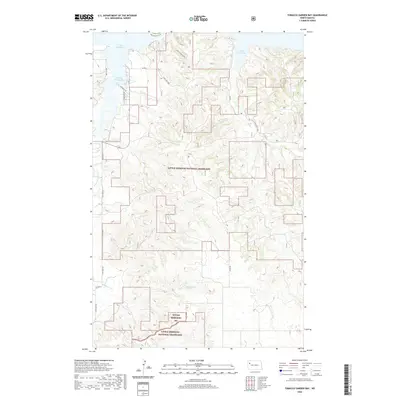 2020 Map of Tobacco Garden Bay, 2020 Print