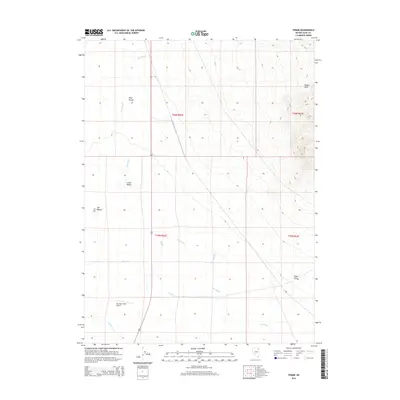 2014 Map of Tobar, 2014 Print
