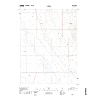 2018 Map of Tobar, 2018 Print