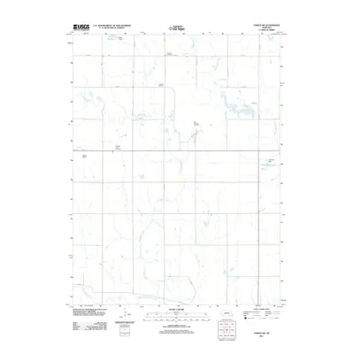 2011 Map of Tobias SW, 2011 Print