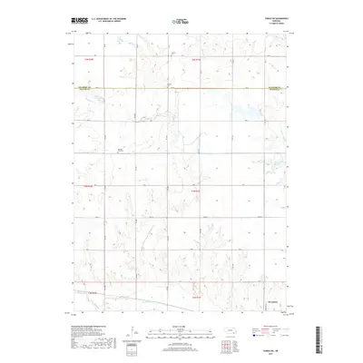 2017 Map of Tobias SW, 2017 Print