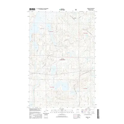 2016 Map of Tobique, 2016 Print