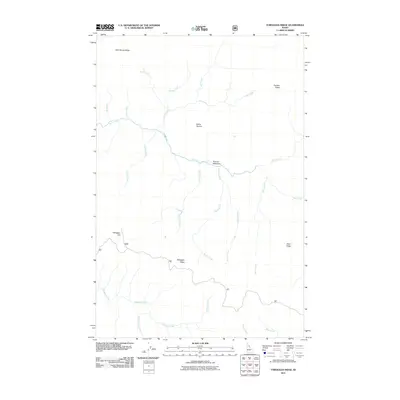 2011 Map of Toboggan Ridge, 2011 Print