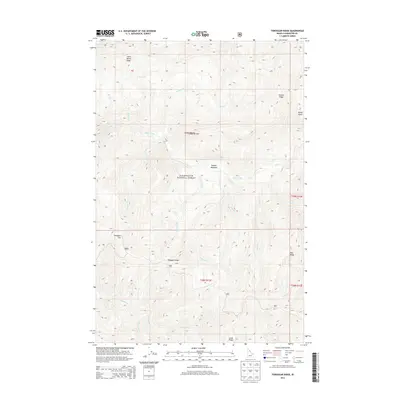2013 Map of Toboggan Ridge, 2013 Print
