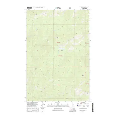 2017 Map of Toboggan Ridge, 2017 Print