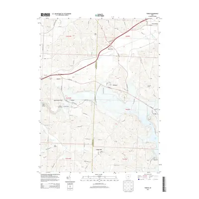 2013 Map of Toboso, 2013 Print