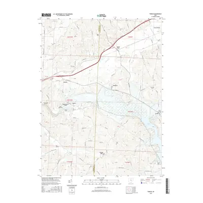 2016 Map of Toboso, 2016 Print