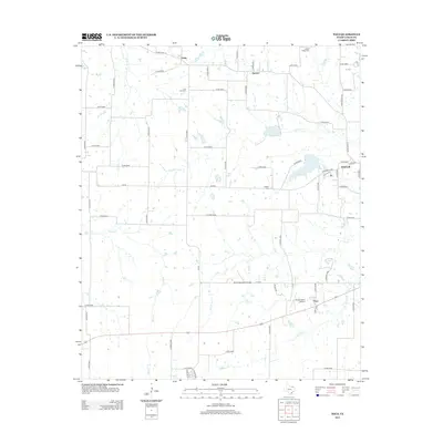 2013 Map of Toco, 2013 Print