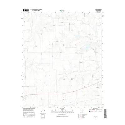 2016 Map of Toco, 2016 Print