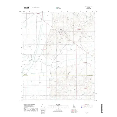 2018 Map of Tocowa, 2018 Print