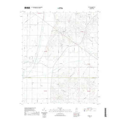 2020 Map of Tocowa, 2020 Print