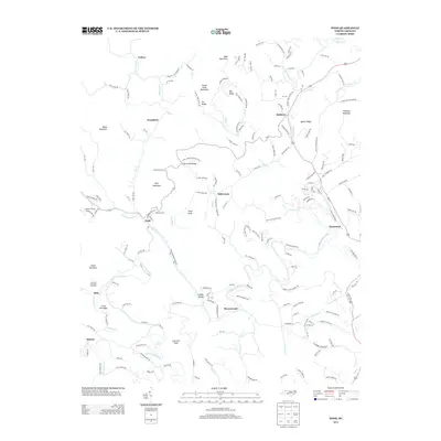 2013 Map of Todd, 2013 Print
