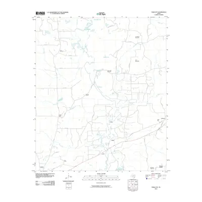 2010 Map of Todd City, 2010 Print