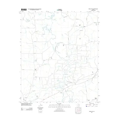 2013 Map of Todd City, 2013 Print