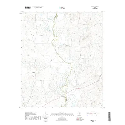 2019 Map of Todd City, 2019 Print