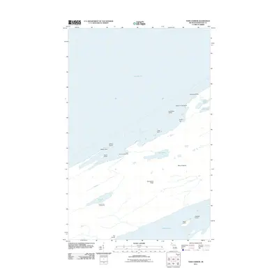 2011 Map of Todd Harbor, 2011 Print