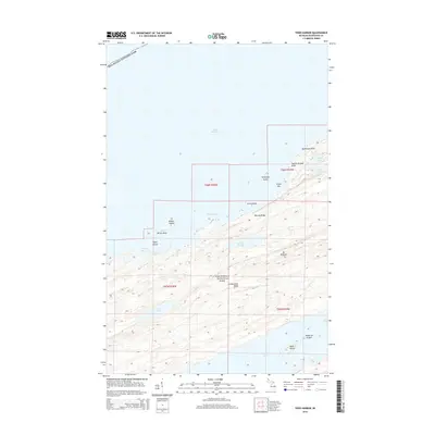 2014 Map of Todd Harbor, 2014 Print
