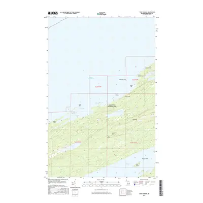 2017 Map of Todd Harbor, 2017 Print