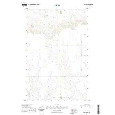 2020 Map of Todd Lakes NE, 2020 Print