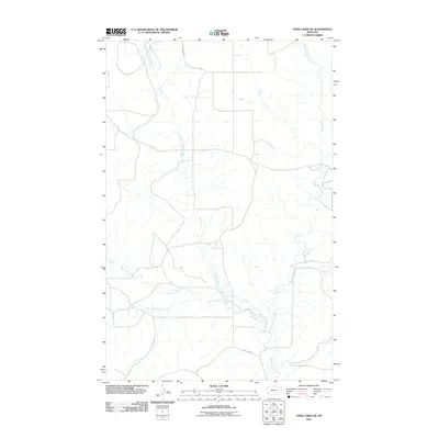 2011 Map of Todd Lakes SE, 2011 Print