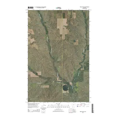 2014 Map of Todd Lakes SE, 2014 Print
