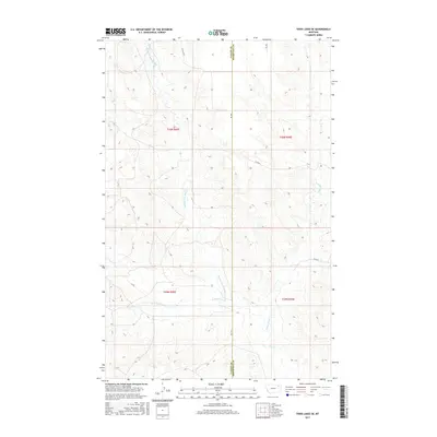 2017 Map of Todd Lakes SE, 2017 Print