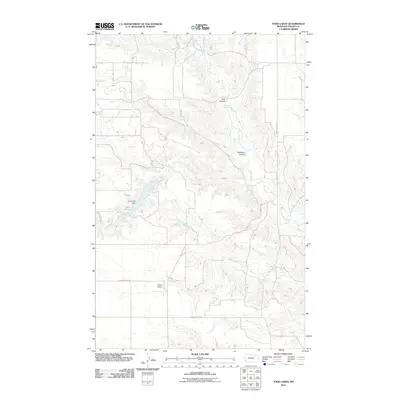 2011 Map of Todd Lakes, 2011 Print