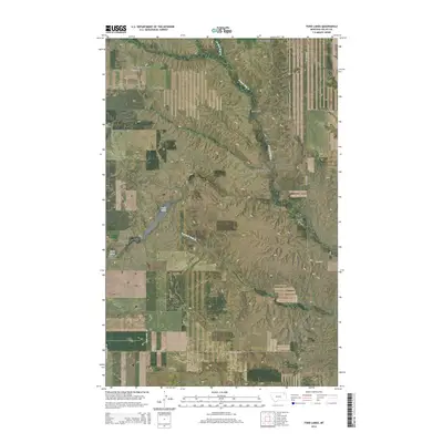 2014 Map of Todd Lakes, 2014 Print